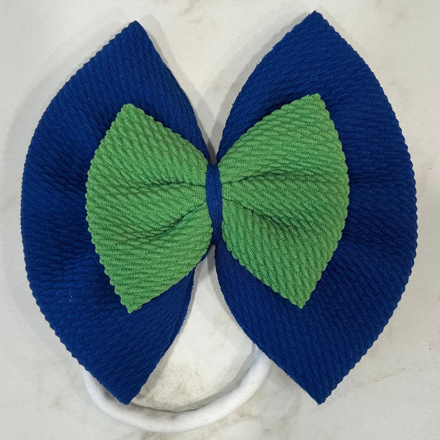 Green and Blue Stacked 5-inch
