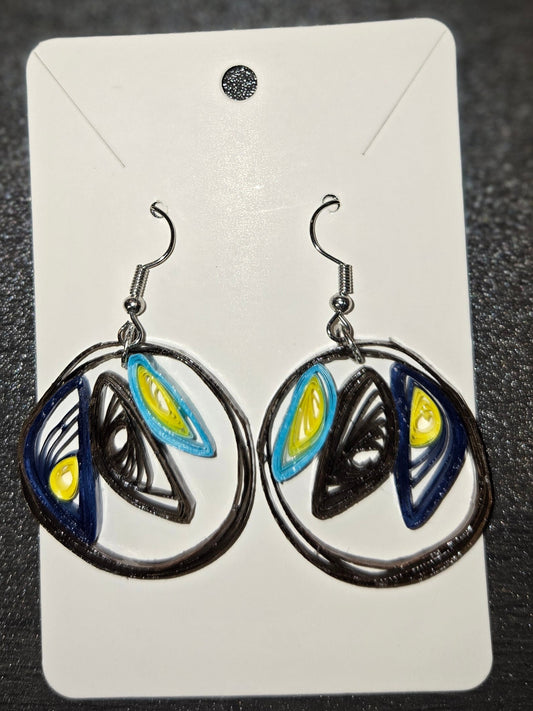 Three Birds In a Nest Earrings