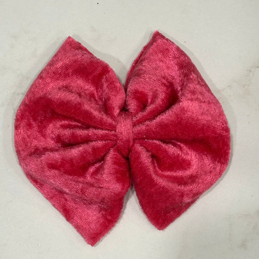 Hot Pink Velvet