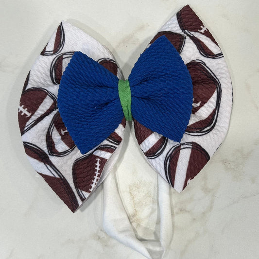 Green and Blue Football 5-inch