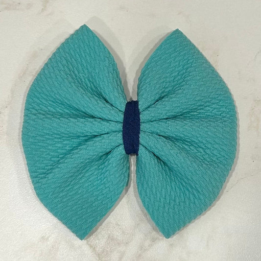 Teal and Navy 4-Inch