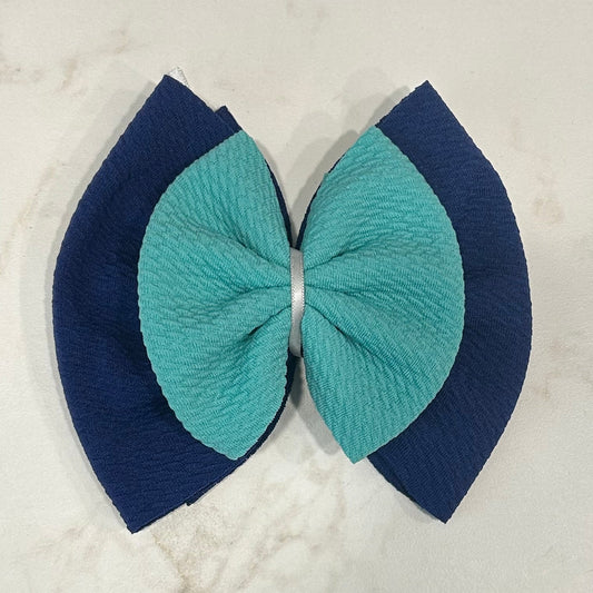 Blue and Teal Double Stack