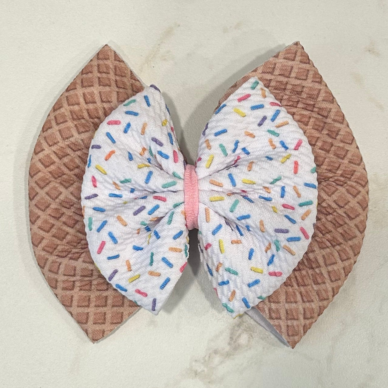 Vanilla Ice Cream Double Stack